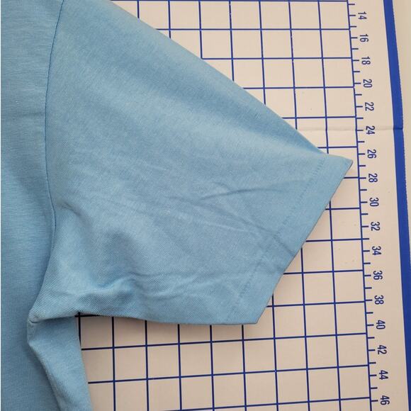 Vintage 90s Crazy Shirts Blue Fishing Tee Happy Hookers Charter Single Stitch - Picture 7 of 14